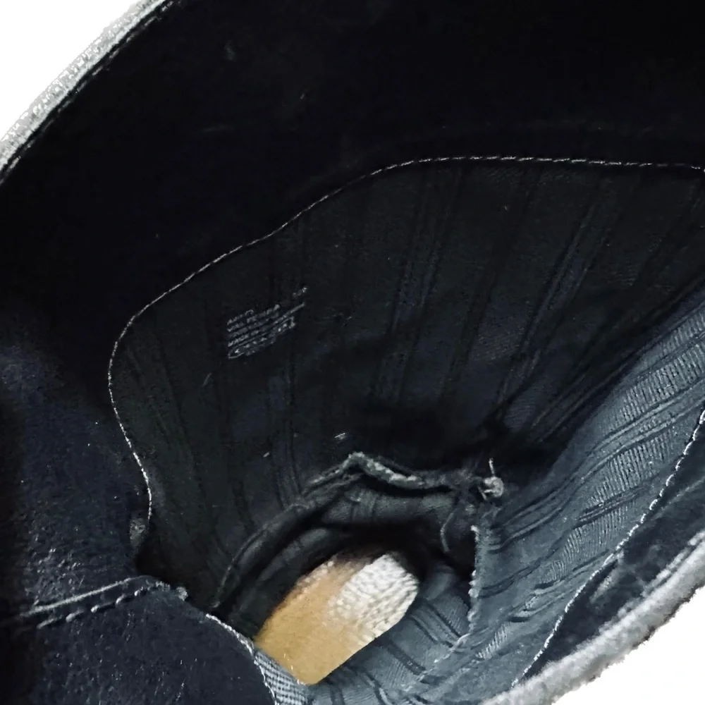 Coach Valterra Sport Calf black leather boot size 7.5 GUC
